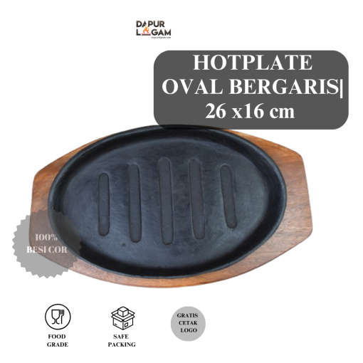 hotplate oval grill