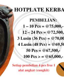 grosir hotplate kerbau dapur logam