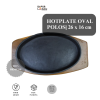 hotplate oval polos besar