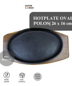 hotplate oval polos besar