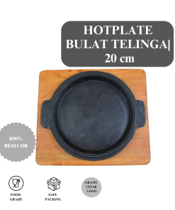 hotplate bulat telinga 20